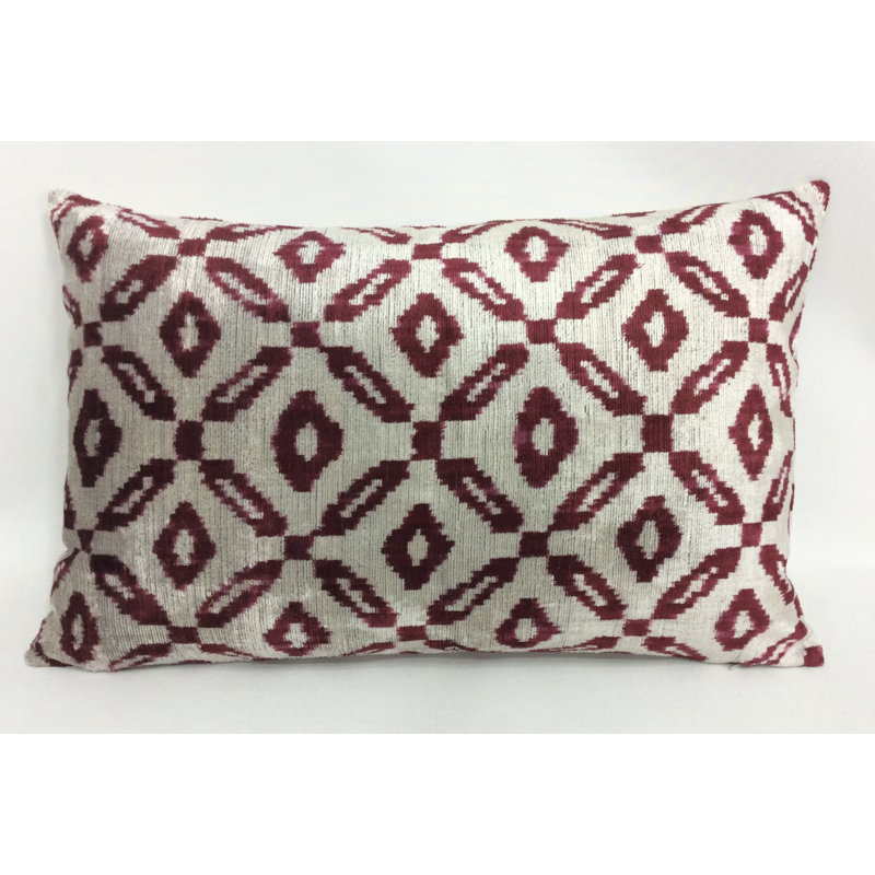 Velvet Lumbar Pillow Cover & Insert