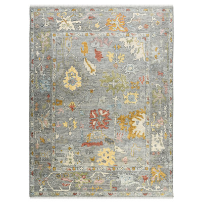 Torina Oriental Handmade Hand-Knotted Wool Indoor Accent Rug