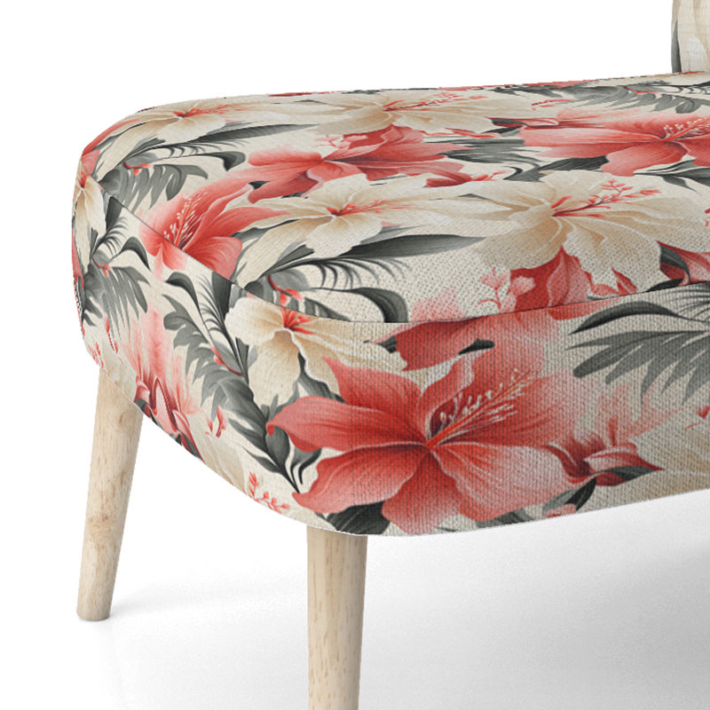 Fauteuil d'appoint rembourré Lakiara