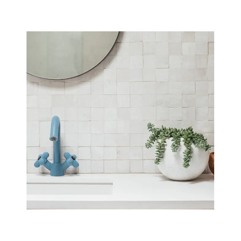 2" x 2" Mosaic Wall & Floor Tile, White
