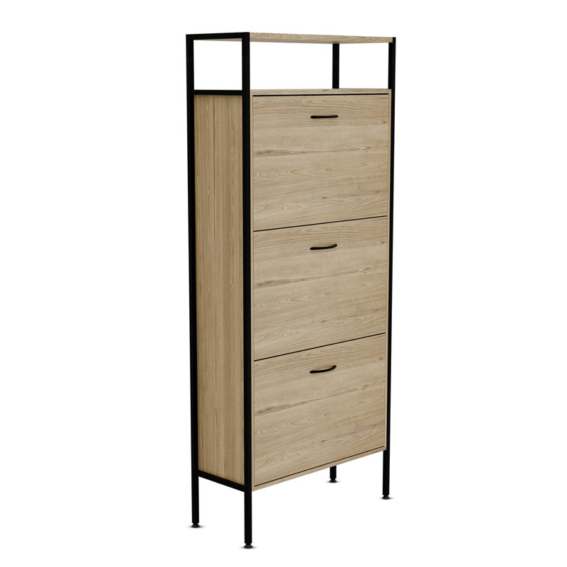 10 Pair Shoe Storage Cabinet