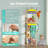 EIH Solid Wood Toy Organizer