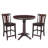 Dibora Counter Height Extendable Solid Wood Dining Set-905984050-905984058