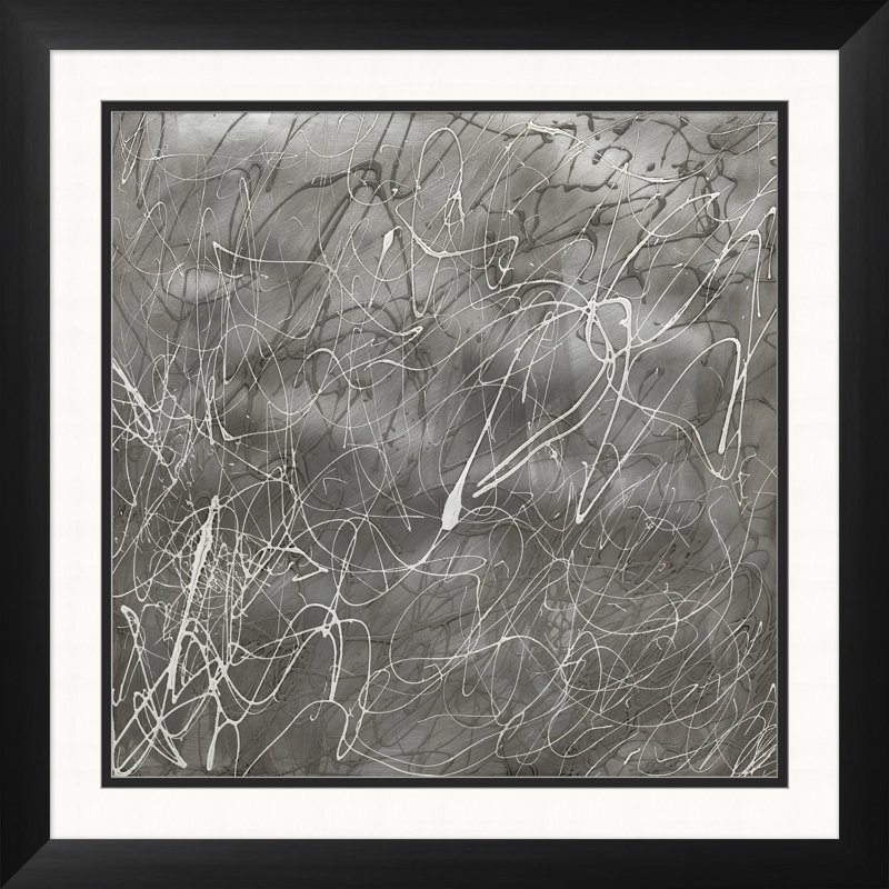 Gray Expressionism 3 Print