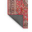 Rouge/bleu marine/Tapis décoratif brun clair de style oriental eshaal-1889987717