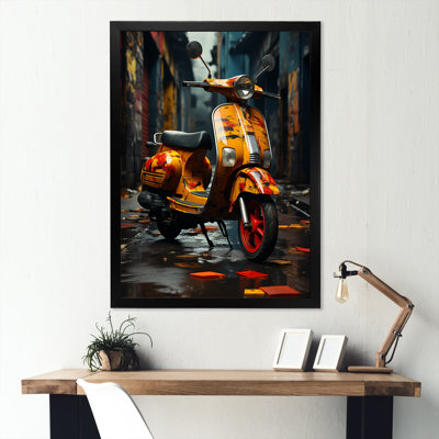 Scooter Escape II sur impression sur toile