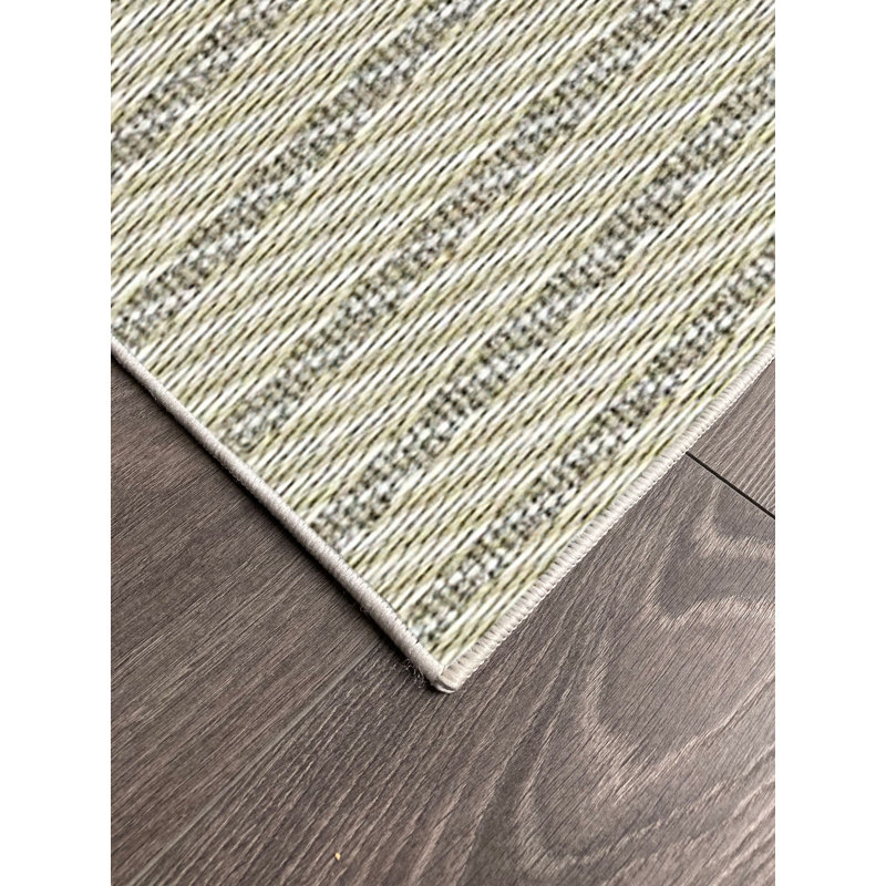 Tapis en coton Taliyah, Tapis de couloir 3 pi 11 po x 9 pi 2 po