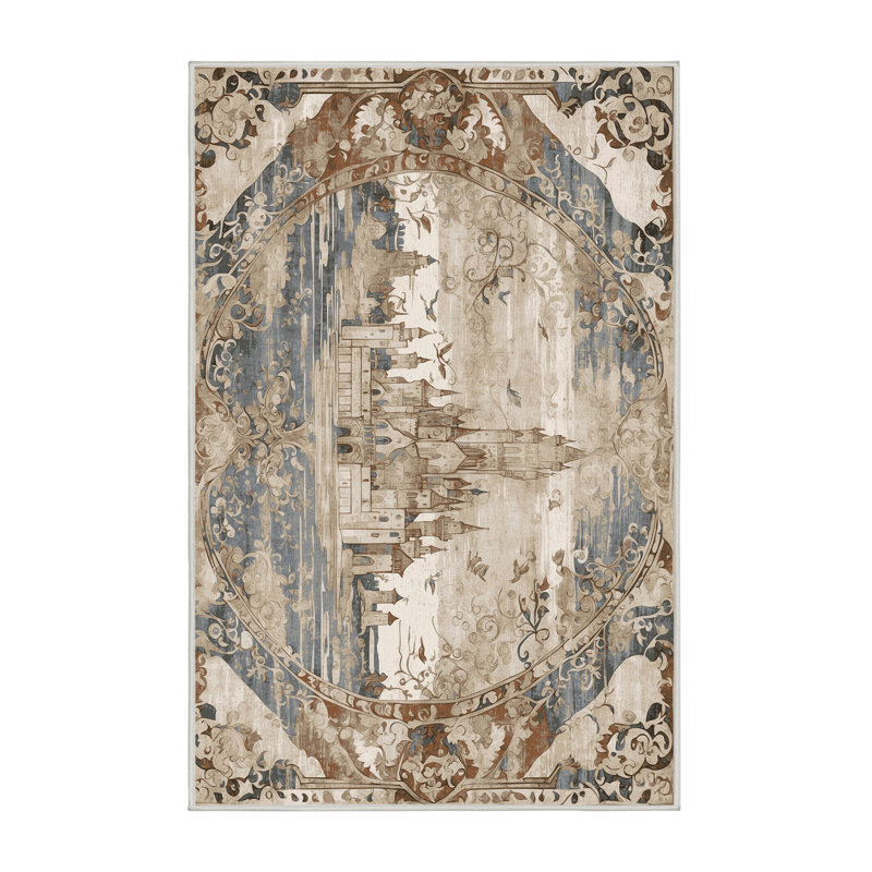 Moonspire Gate Rug, Rectangle 6' x 9'