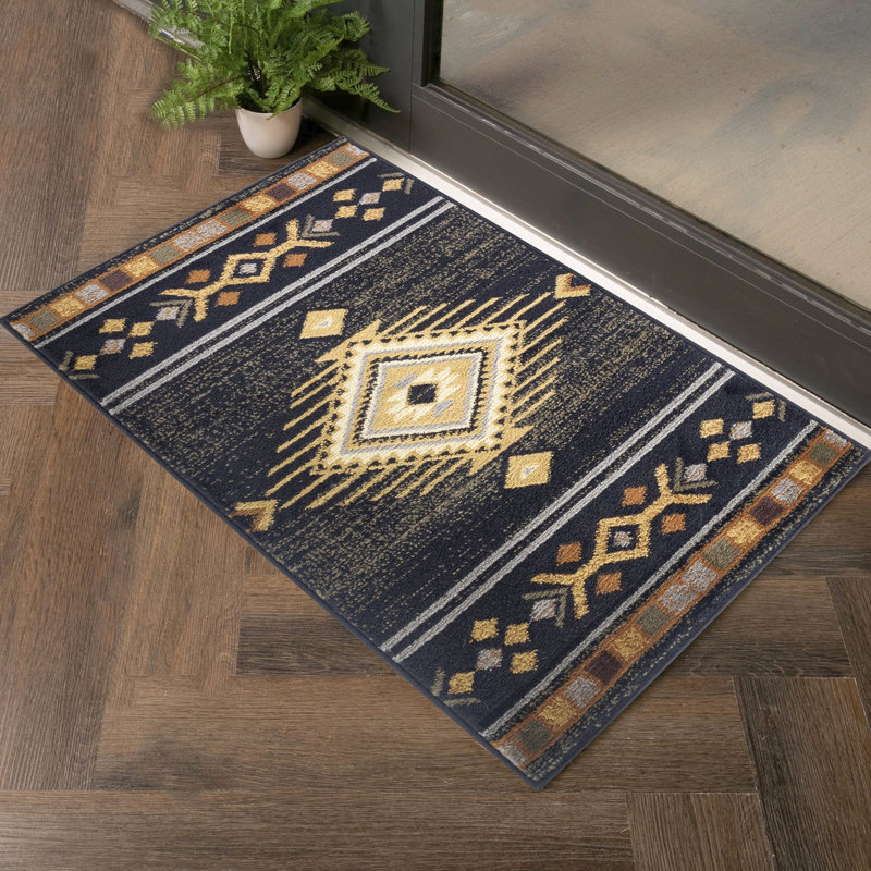 2 Ft. X 3 Area Rug, Black, Polypropylene, & Pet , Stain , For Home Traffic 2x3 Ft., Black Color, Active Living Spaces