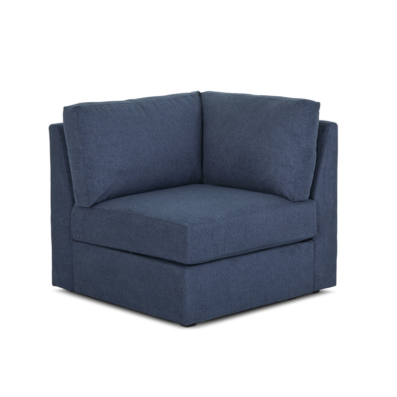 Fauteuil d'angle Flex, Bleu
