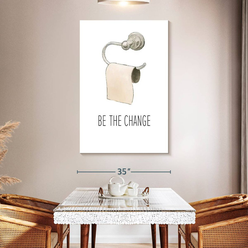 Tergel Be The Change, 51" H x 34" W