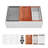 30" L x 20" W White Farmhouse/Apron Front Kitchen Sink Ledge Workstation Reversible Ceramic Fireclay Farmer Kitchen Sinks