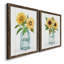 Sunny Day I - Ensemble de 2 peintures sur toiles encadrées-1010119198-1010119193