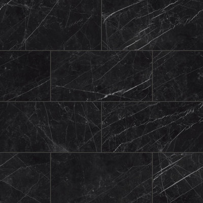 Gemma 12" x 24" Polished Porcelain Marble Look Wall & Floor Tile