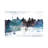 Naples Bluish Skyline by WallDecorAddict - Wrapped Canvas Gallery-Wrapped Canvas Giclée-2106708395