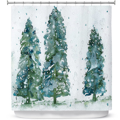 Celentano Floral Shower Curtain