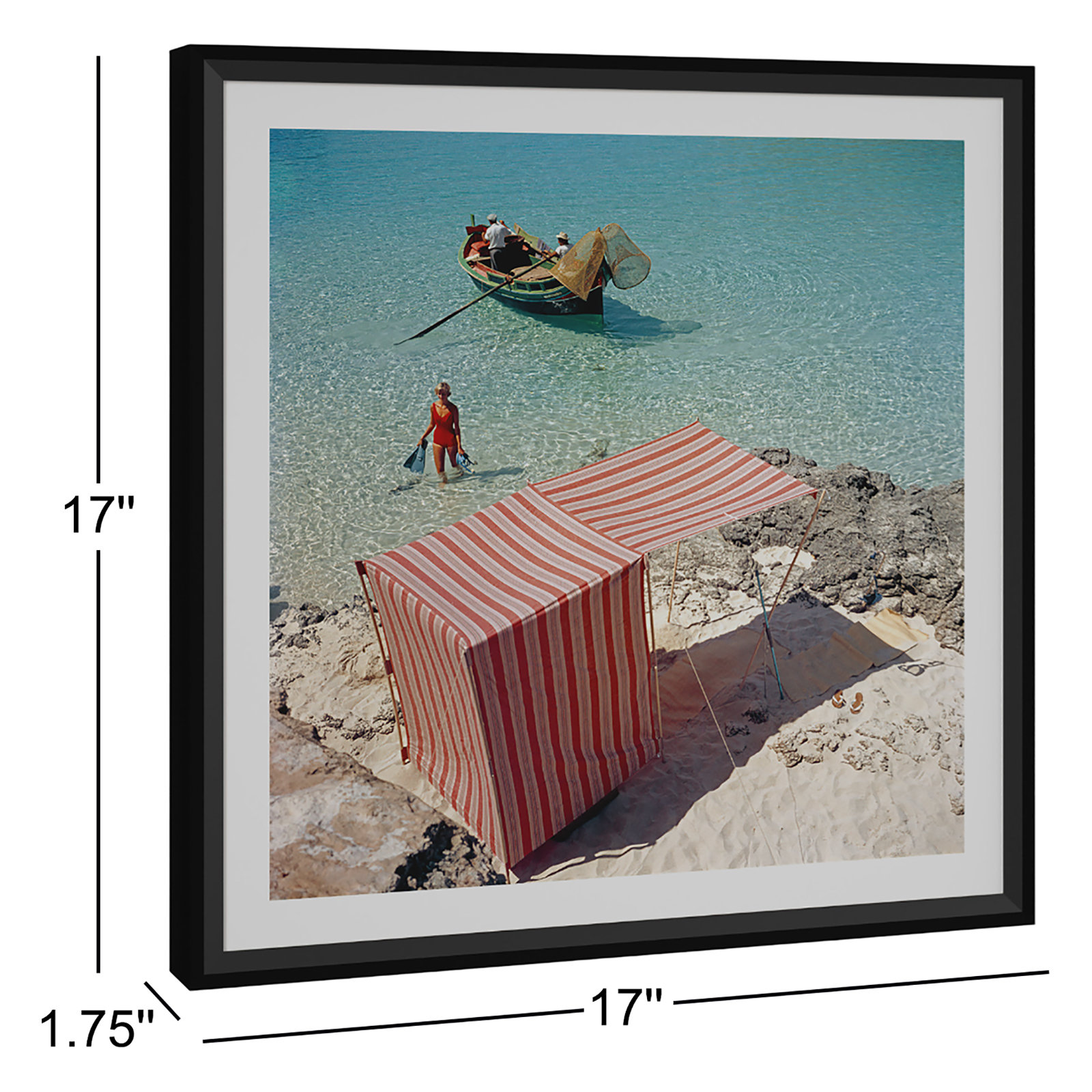 Marietine Birnie, Blue Lagoon by Slim Aarons