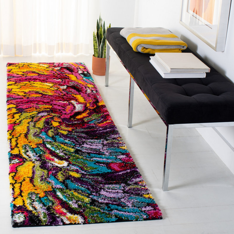 Cleveland Performance Abstract Rug, Runner 2'3" x 6'