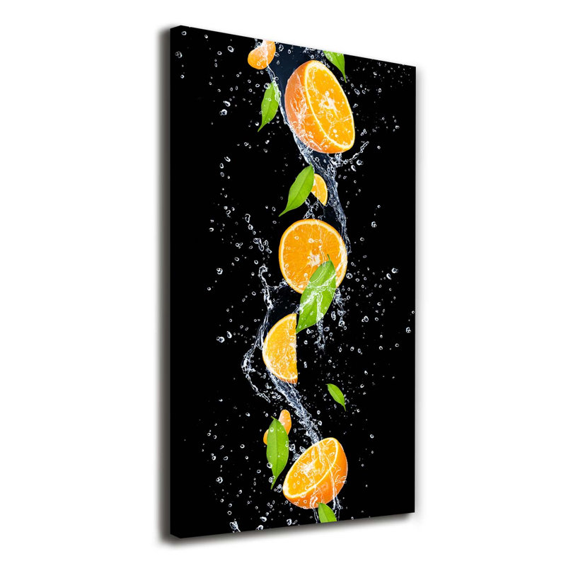 Oranges - Wrapped Canvas Print
