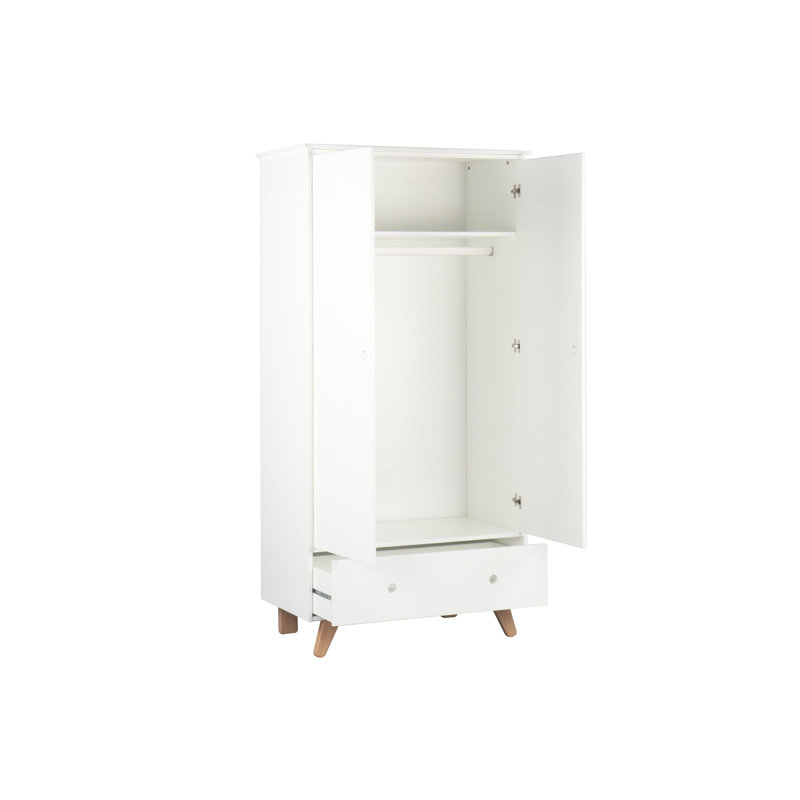 Bagley 2 Door Wardrobe, White