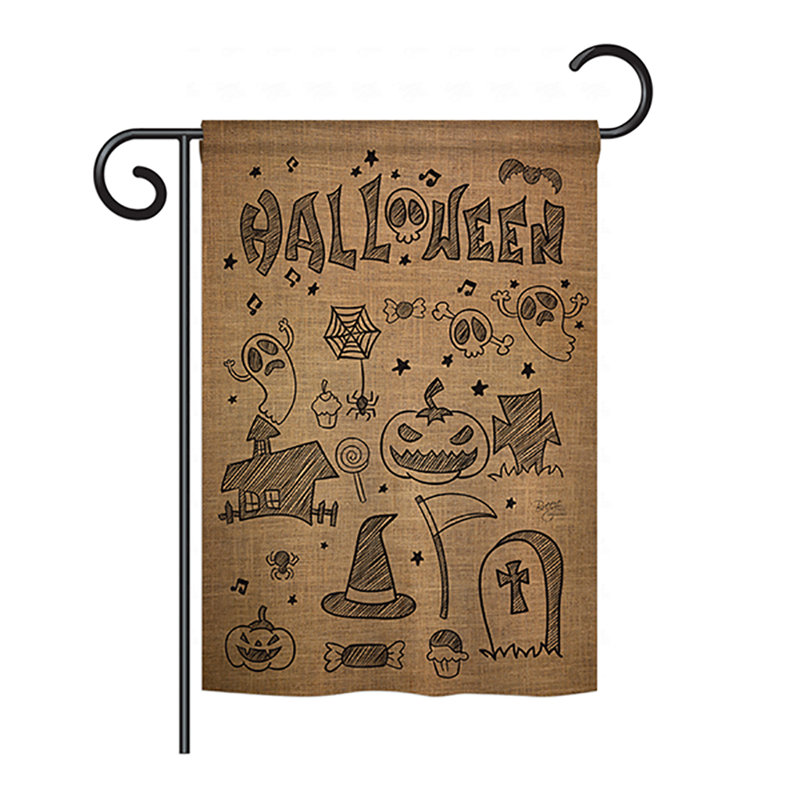 Double Sided Polyester Garden flag, 40" H x 28" W