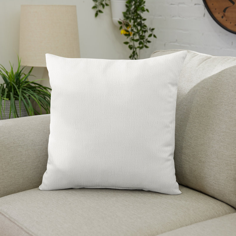 Coussin Andrew, Ivoire, H 24 po x l 24 po