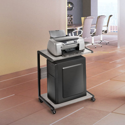 22'' H x 19.68'' W CPU Holder with Wheels