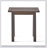 Wood End Table-418182260