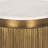 Packer Marble Top End Table