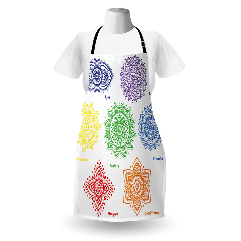 Multicolore, tablier East Urban Home Mandala unisexe, coloré, taille adulte