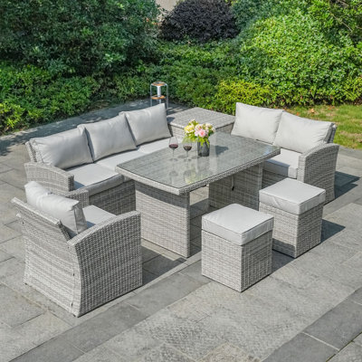 8 - Person Seating Group with Cushions