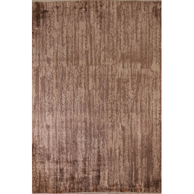 Hand Knotted Wool Abstract Indoor Rug