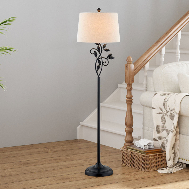 Grinstead 59'' Black Accent Floor Lamp