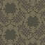 Shadow Leaf Damask - Smoke Room Wallpaper