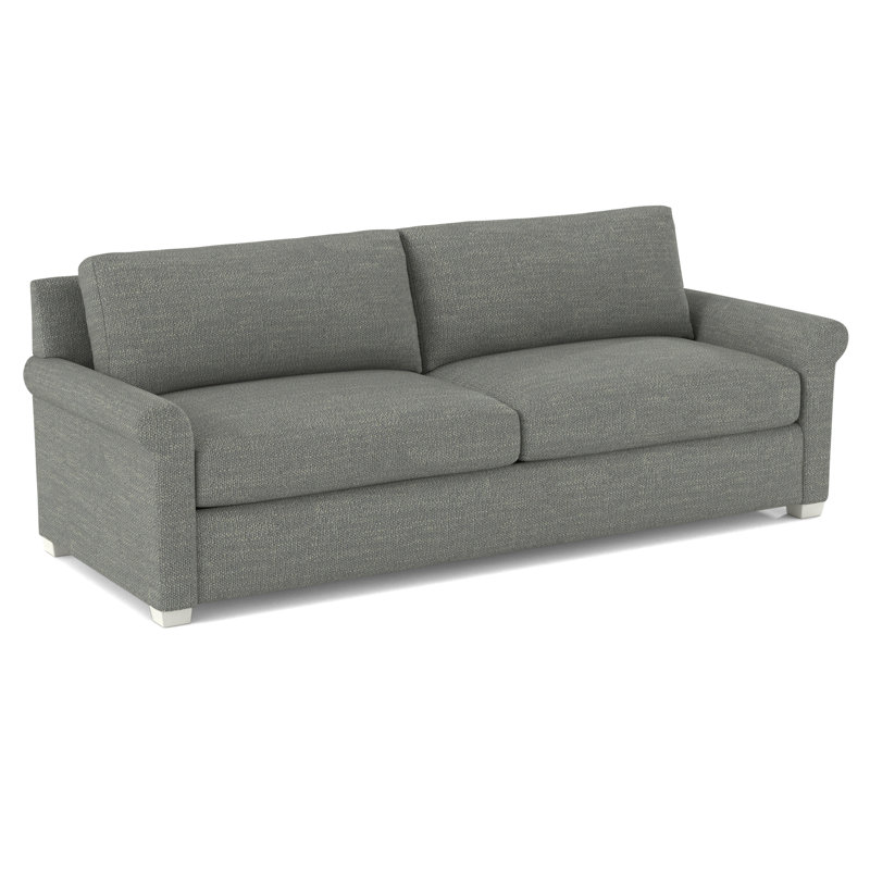 Leather Sofa, White, 61527-88