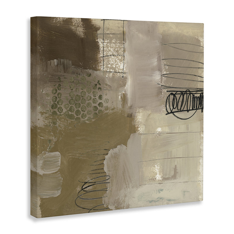 Toile «Indulged Homage Composition», conception par Brent Baker, H 24 po x l 24 po