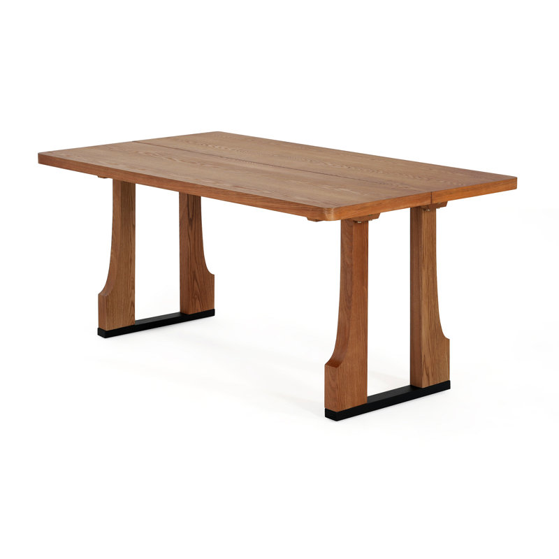 Table de salle à manger rectangulaire, Naturel