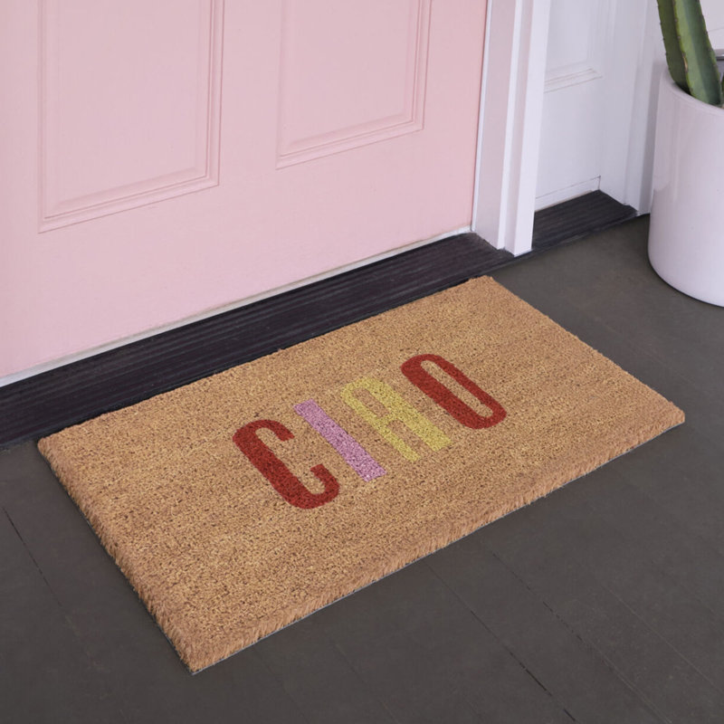 Ciao Tan Greeting Doormat