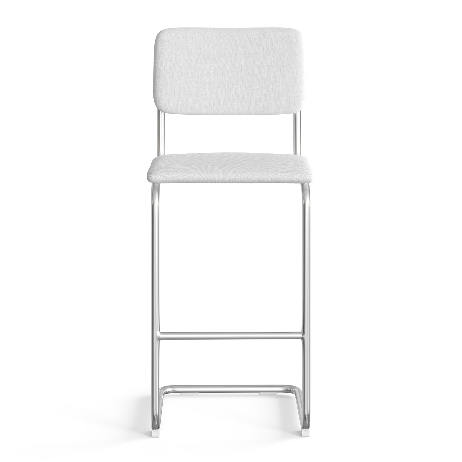 Walsh Bar and Counter Stool, Bar Stool (30” Seat Height), White