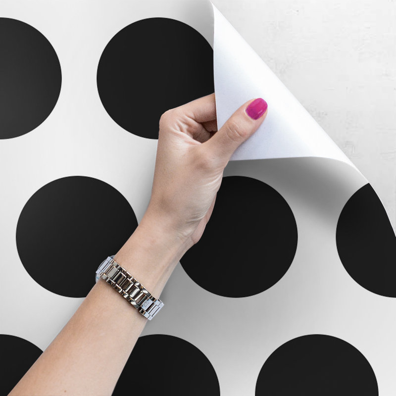 Lanajah Polka Dot Dots Wallpaper, 312 cm L x 219 cm W