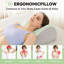 Oreiller ergonomique face vers le bas avec berceau respirant-1713237294