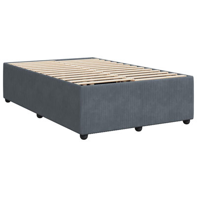 Latitude Run® Bed Frame Without Mattress  Velvet