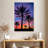 Harnek Dramatic Sunset Palms-108242373