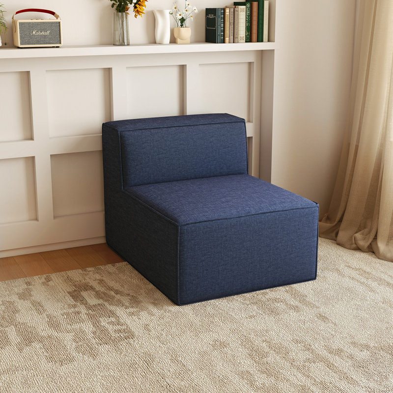 Fauteuil de coin Compression Comfy Cloud, Bleu