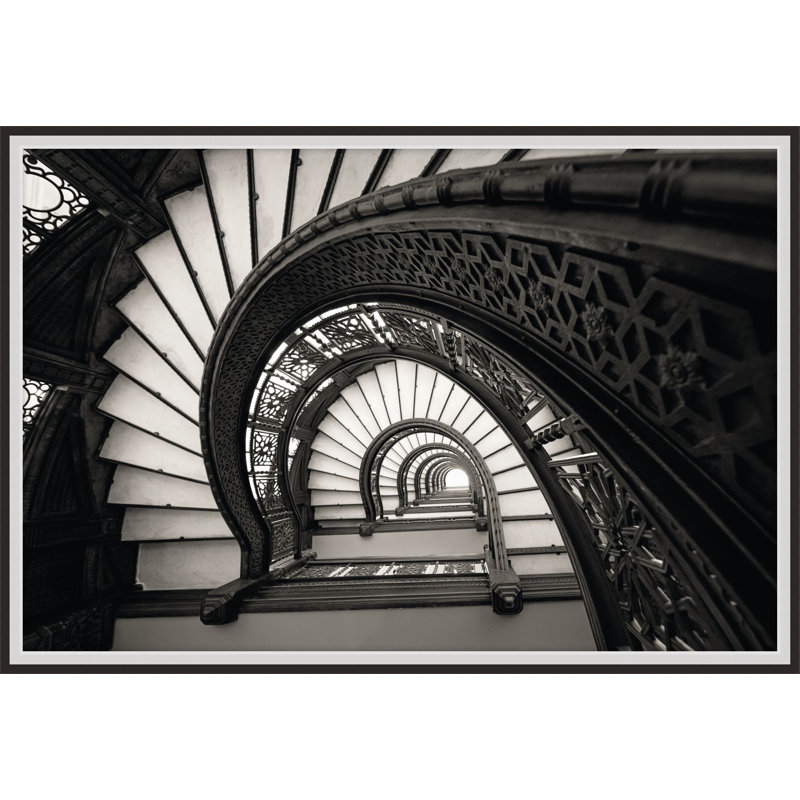 The Underside Of Ascent 1 Print, 18.75" H x 25.75" W