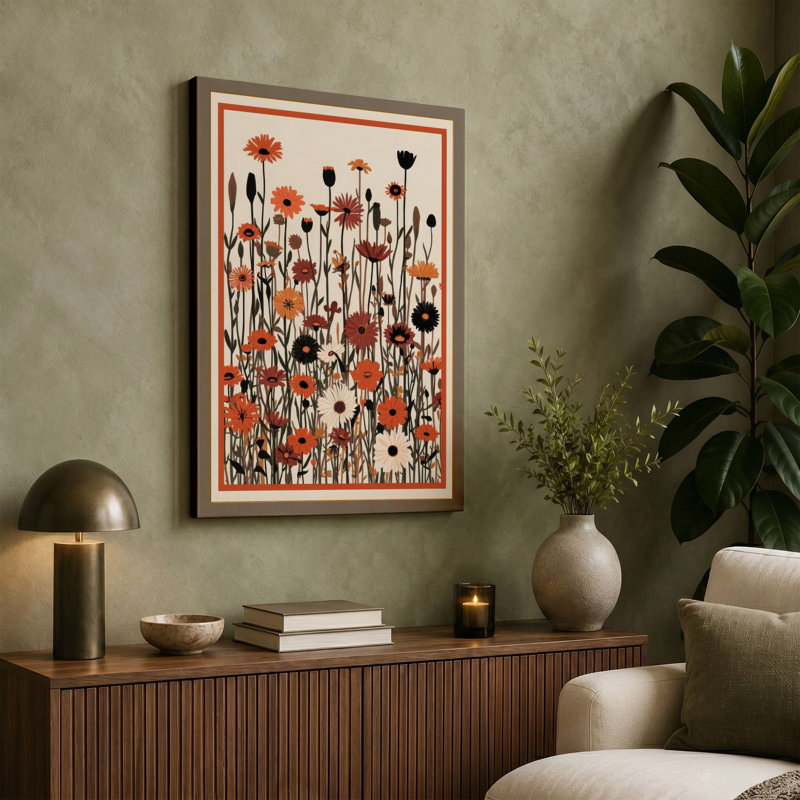 Print, 30x20 - 76.2 x 50.8 cm, Terracotta Border