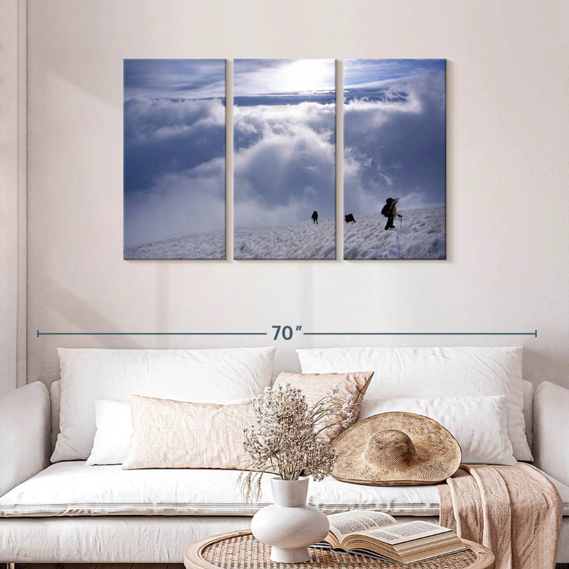 Mount Rainier Ice Climbing, 28" H x 45" W