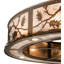 Oak Leaf Downrod Ceiling Fan