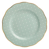 Royal Albert Polka Rose 8.1" Bone China Salad or Dessert Plate