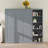 Queen Size Modern Murphy Bed, Space-Saving Wall Bed Frame With Shelves, Foldable Platform Bed, Folded Into Cabinet